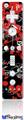 Wii Remote Controller Face ONLY Skin - Emo Graffiti