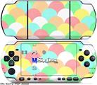 Sony PSP 3000 Skin - Brushed Cirlces Multi Light