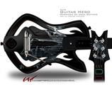 Frost Decal Style Skin - fits Warriors Of Rock Guitar Hero Guitar (GUITAR NOT INCLUDED)