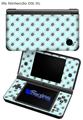Kearas Daisies Seafoam - Decal Style Skin fits Nintendo DSi XL (DSi SOLD SEPARATELY)