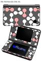 Locknodes 04 Pink - Decal Style Skin fits Nintendo DSi XL (DSi SOLD SEPARATELY)