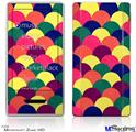 Zune HD Skin - Brushed Cirlces Multi Dark