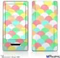 Zune HD Skin - Brushed Cirlces Multi Light