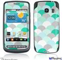 LG Vortex Skin - Brushed Circles Seafoam