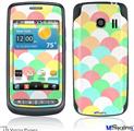 LG Vortex Skin - Brushed Cirlces Multi Light