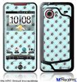 HTC Droid Incredible Skin - Kearas Daisies Seafoam