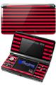 Stripes Red - Decal Style Skin fits Nintendo 3DS (3DS SOLD SEPARATELY)