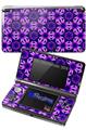 Daisies Purple - Decal Style Skin fits Nintendo 3DS (3DS SOLD SEPARATELY)