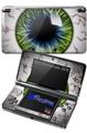 Eyeball Blue Green - Decal Style Skin fits Nintendo 3DS (3DS SOLD SEPARATELY)