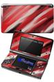 Paint Blend Red - Decal Style Skin fits Nintendo 3DS (3DS SOLD SEPARATELY)