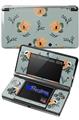 Poppy Orange Light Blue - Decal Style Skin fits Nintendo 3DS (3DS SOLD SEPARATELY)