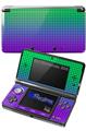 Faded Dots Purple Green - Decal Style Skin fits Nintendo 3DS (3DS SOLD SEPARATELY)