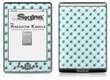 Kearas Daisies Seafoam - Decal Style Skin (fits 4th Gen Kindle with 6inch display and no keyboard)
