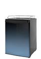 Kegerator Skin - Smooth Fades Blue Dust Black (fits medium sized dorm fridge and kegerators)