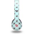 WraptorSkinz Skin Decal Wrap compatible with Beats Solo HD (Original) Kearas Daisies Seafoam (HEADPHONES NOT INCLUDED)