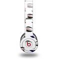 WraptorSkinz Skin Decal Wrap compatible with Beats Solo HD (Original) Face Dark Purple (HEADPHONES NOT INCLUDED)