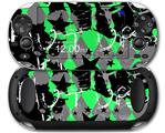 SceneKid Green - Decal Style Skin fits Sony PS Vita