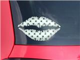 Lips Decal 9x5.5 Kearas Daisies Diffuse Glow