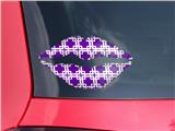 Lips Decal 9x5.5 Boxed Purple
