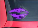 Lips Decal 9x5.5 Deathrock Bats Purple