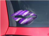 Lips Decal 9x5.5 Paint Blend Purple