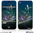 iPhone 4S Decal Style Vinyl Skin - Oceanic