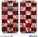 iPhone 4S Decal Style Vinyl Skin - Insults