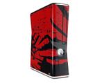 Baja 0040 Red Decal Style Skin for XBOX 360 Slim Vertical