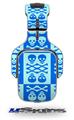 Skull And Crossbones Pattern Blue Decal Style Skin (fits Tritton AX Pro Gaming Headphones - HEADPHONES NOT INCLUDED) 