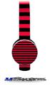 Stripes Red Decal Style Skin (fits Sol Republic Tracks Headphones - HEADPHONES NOT INCLUDED) 