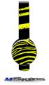 Zebra Yellow Decal Style Skin (fits Sol Republic Tracks Headphones - HEADPHONES NOT INCLUDED) 