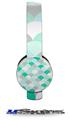 Brushed Circles Seafoam Decal Style Skin (fits Sol Republic Tracks Headphones - HEADPHONES NOT INCLUDED) 