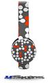 Locknodes 04 Red Decal Style Skin (fits Sol Republic Tracks Headphones - HEADPHONES NOT INCLUDED) 